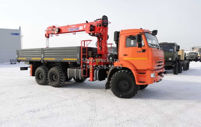 Автомобиль КАМАЗ-43118 с КМУ